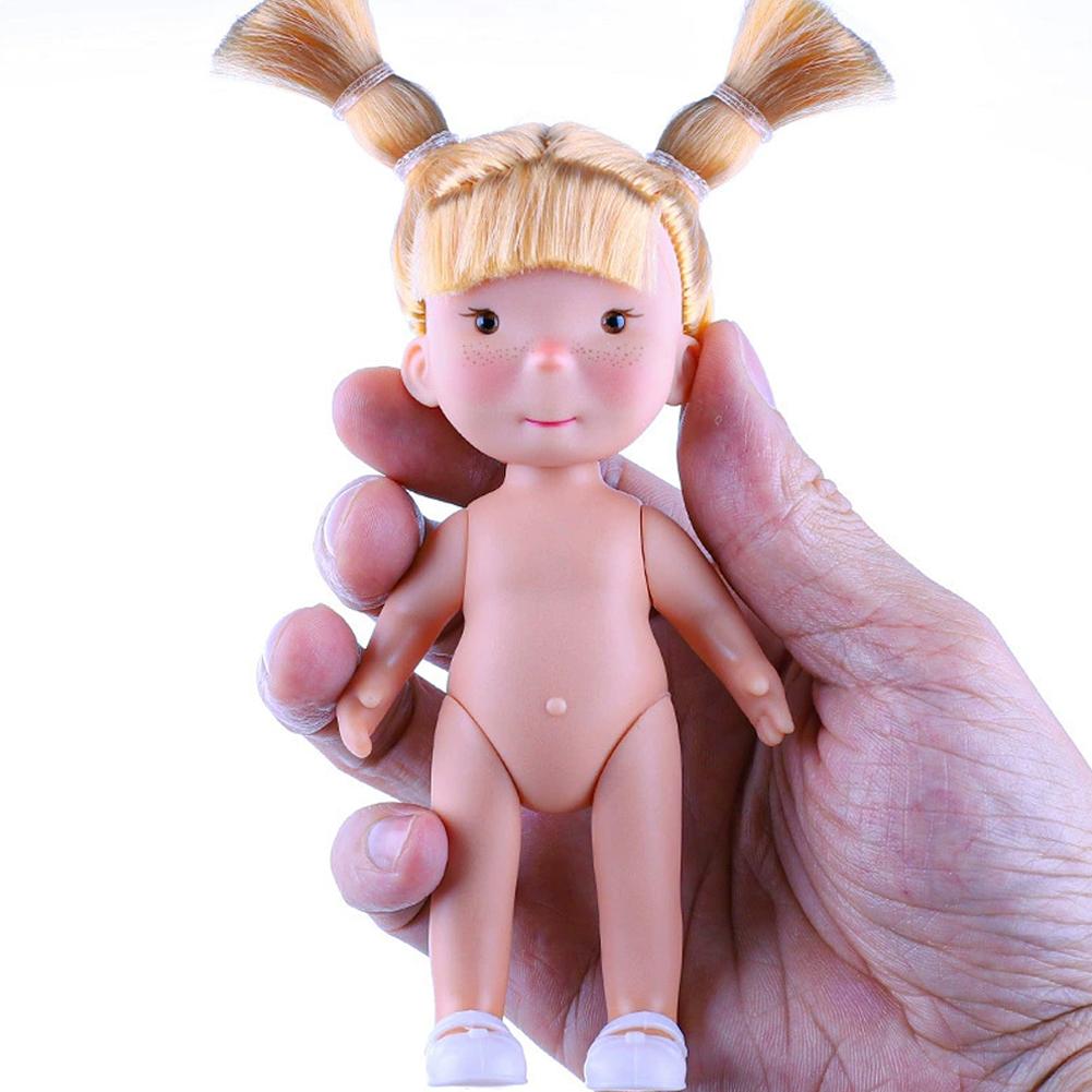 Кукла-сладкий картофель Миа, набор BJD, милая девочка, 14 см, с цельным телом, компактный размер для удобной игры и коллекционирования, трансграничный