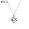 Lindon Women Copper Alloy Zircon Necklace Pendant For Women Party Gifts Fashion Gift