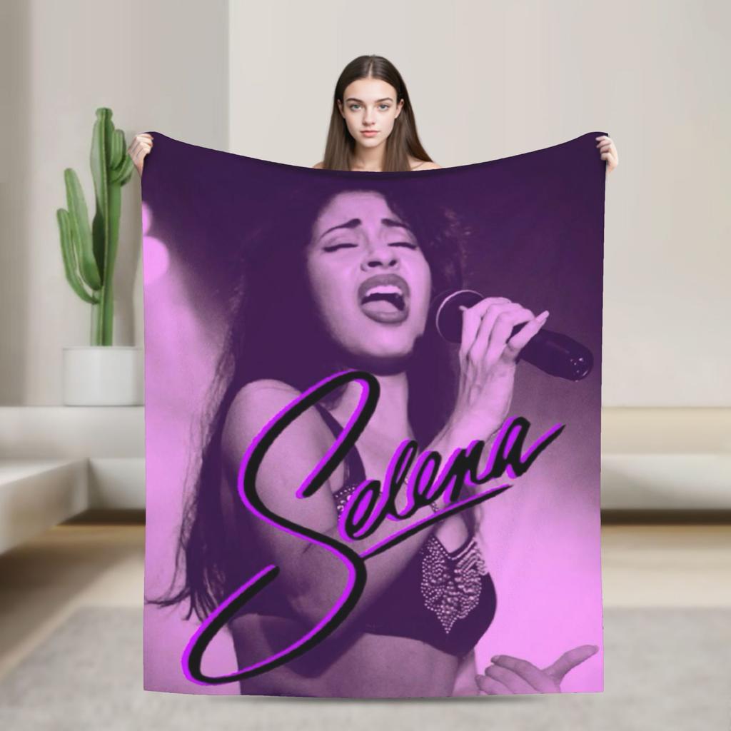 Певица Селена Гомес Я Сказала, Что Люблю Тебя Первой Плед Теплый Мягкий Для Домашнего Декора Декоративное Фланелевое Покрывало Покрывало На Кровать