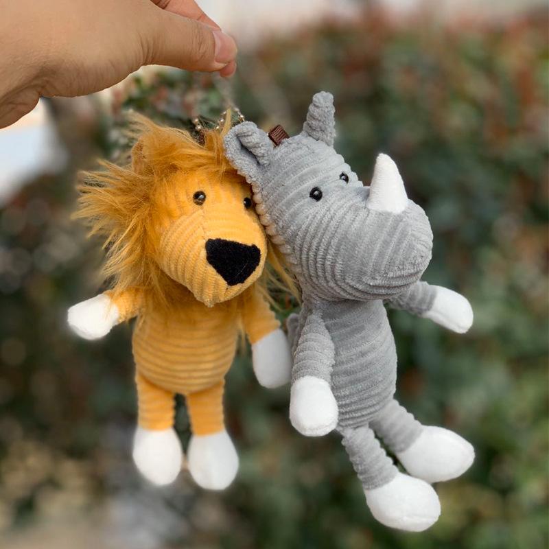 15 см милый лесной зверек лев слон тигр плюшевый брелок мягкий плюшевый брелок в виде животного детская коляска постельное белье игрушка