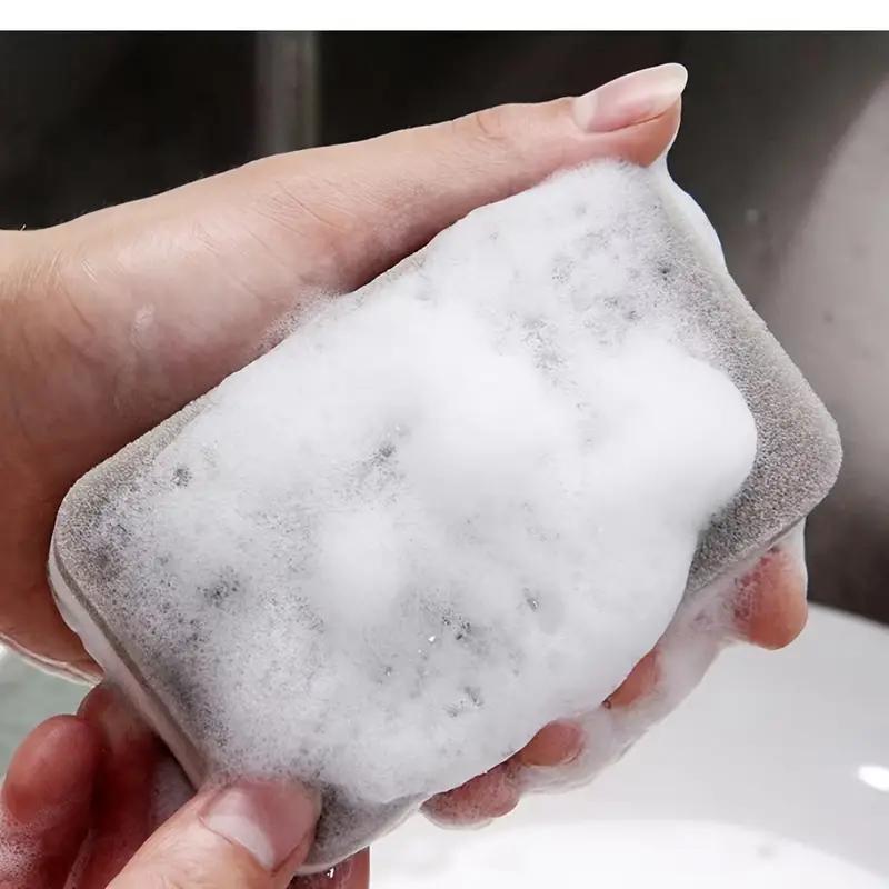 1/5/10Pcs Double Side Dishwashing Sponge Dish Washing Brush Pan Pot Dish Wash Sponges Household Cleaning Kitchen Tools