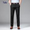 Yalu Men's 2025 S/S Straight-Leg Business Casual Stretch Pants