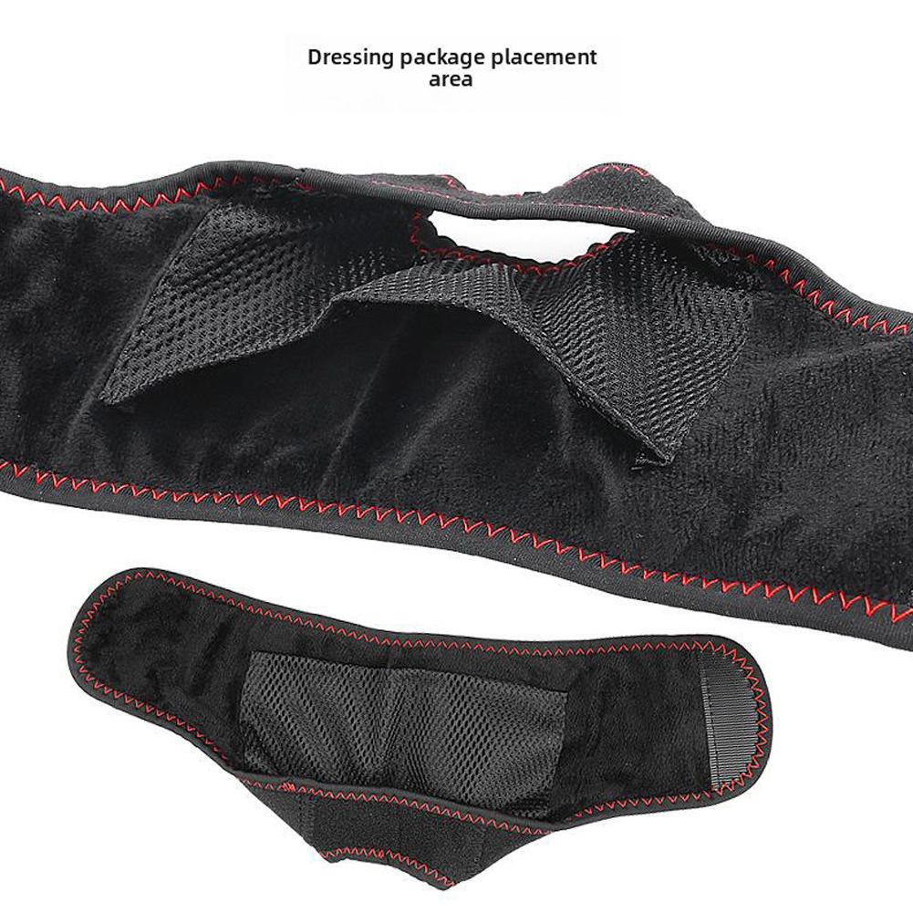 Электрический USB-обертывание для ног с подогревом, компрессионный бандаж для лодыжки с подогревом, регулируемая подушечка для ног J5G1