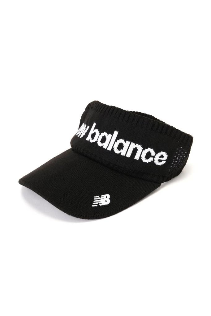 New Balance Knit Visor FR Women's (Recycled Material) / 012-4987505 010_Black