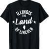 Иллинойс Земля Линкольна Футболка