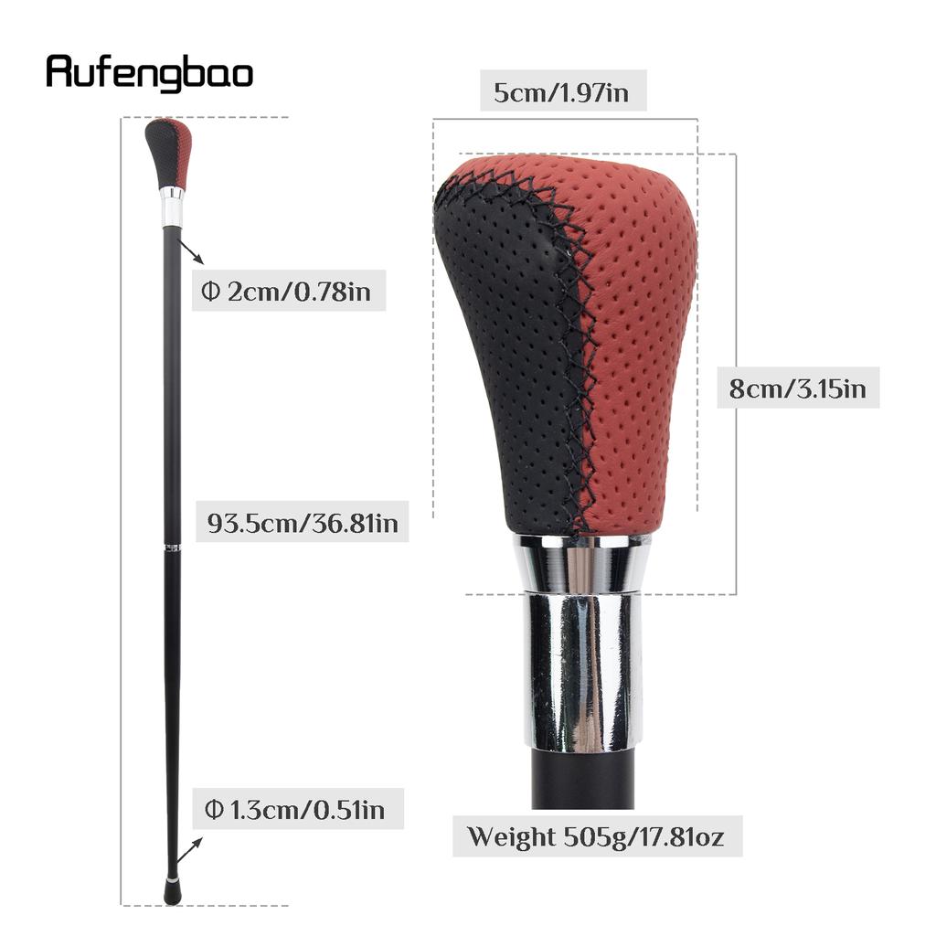 Трость для ходьбы с черным красным номером и серебряным узором, модная декоративная трость для джентльмена, элегантная трость для косплея, посох 93 см