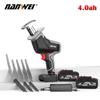Brushless Reciprocating Saw Cordless Sabre Saw Lithium Battery