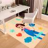 Custom personalization Ms. Rachel Print Area Rug - Soft, Washable Non-Slip Indoor Mat,Living Room,Home&Office Decorative Rug
