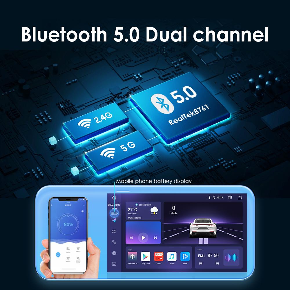 Hizpo 8G+128G 2din Android 12 Car Radio for Citroen C4 C-Triomphe C-Quatre 2004-2014 Multimedia Video 4G Carplay RDS DSP GPS Navigaion  DAB Autoradio