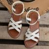 Women Summer Flat Roman Beach Sandals Beach Fashion Shoes