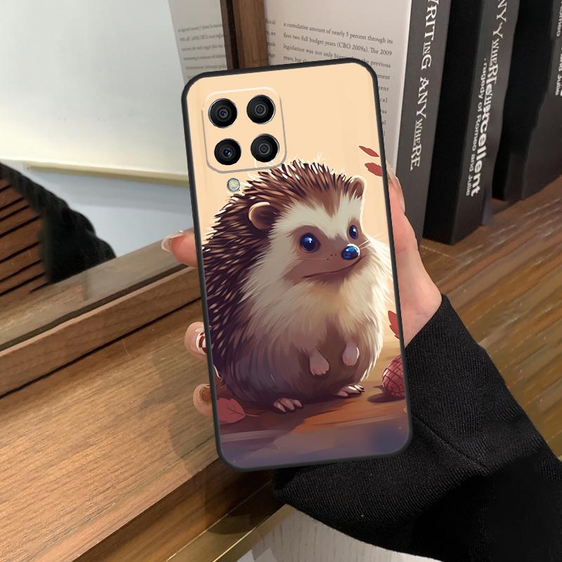 Милый чехол-ёжик для Samsung Galaxy M13 M53 M51 M31 M11 M14 M34 M54 M12 M32 M52 M16 M36 M56 M15 M35 M55