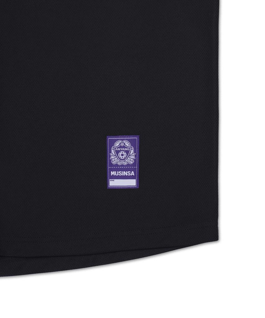 Fcanyang [Fc Anyang X Musinsa] Бейсбольная майка 2026 Черная