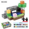 Mc My Magnetic World Game Merchandise 56Pcs Magnetic Block Set Building Block Toy 2.3Cm Free Doll