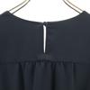 Green Label Relaxing Long Sleeve Pleated One Piece 38 Navy UNITED ARROWS Women Used