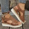 Fashion Shoes Sandals Women Summer Party Sandals Ladies Breathable Sandals Woman Wedge Walking Shoes Retro Female Women Sandal Footwear