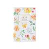 Midori Pocket Diary Notebook 2025 Mini Monthly Country Time Floral Pattern 22294006 (Starting In January 2025)