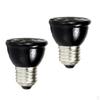 2PCS E27 Base 60W Reptile Basking Lamp Ceramic Bulb 220V-224V