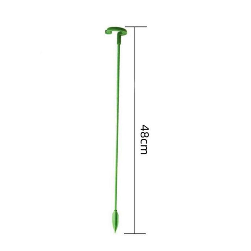 5pcs 37cm 48cm Plastic Plant Supports Holder Bracket Flower Stand Climbing Fixed Protection Tool Garden Supplies For Orchid