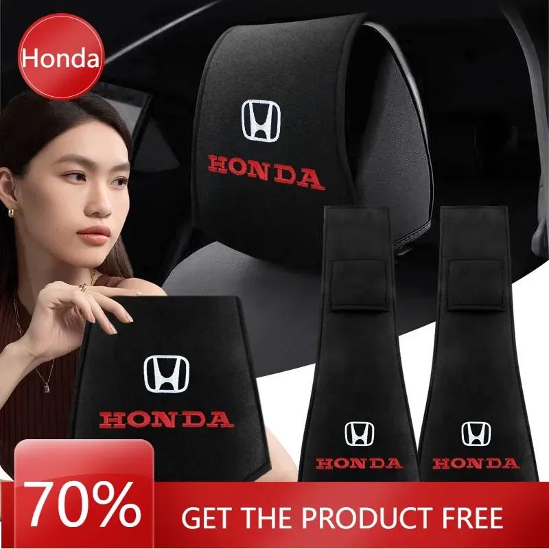 XR Автомобиль Новый Honda 1/2 шт. Автоаксессуары Защитные чехлы на подголовник сиденья Для Honda Civci CRV Accord Mugen Prelude FIT City CRZ