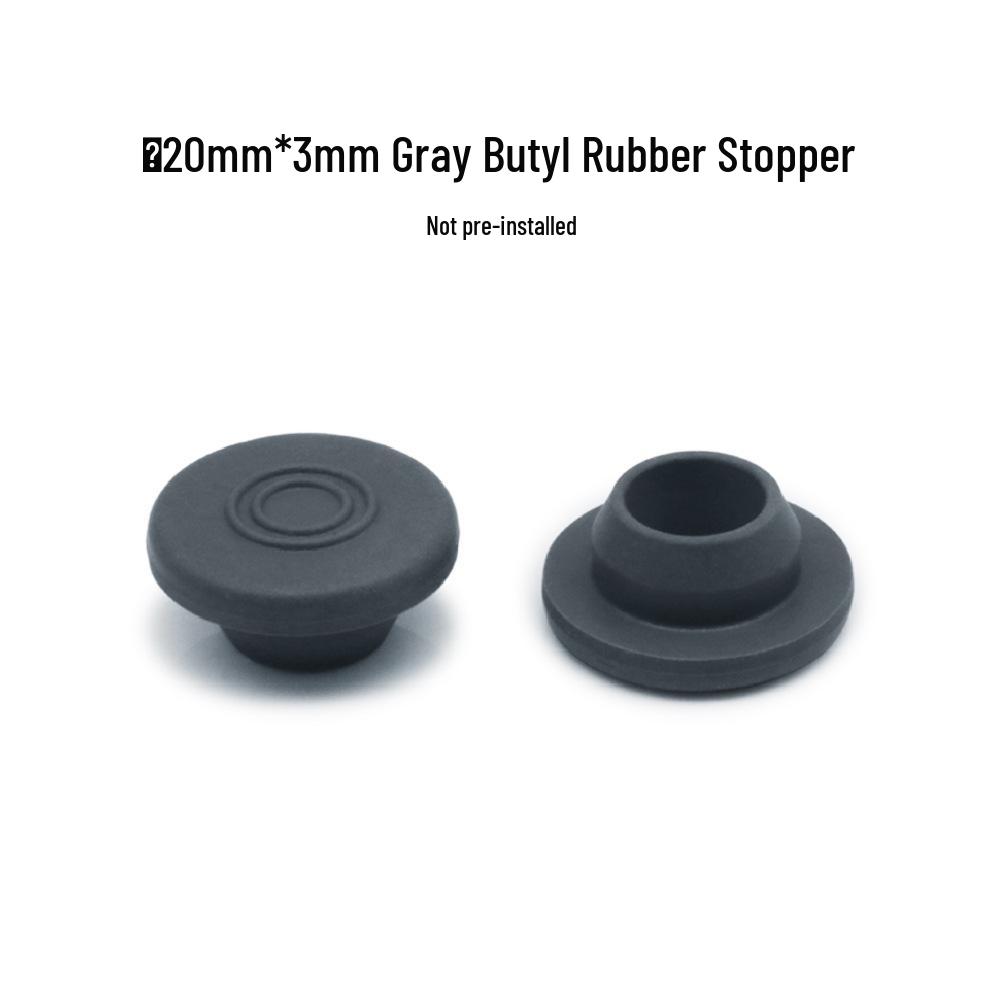 10ml/20ml Headspace Vial Caps, 20x3mm Aluminum Septa for Agilent Shimadzu Autosamplers