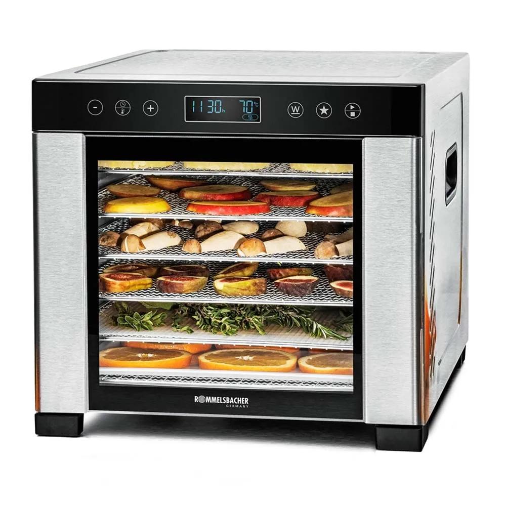 Rommelsbacher da 950 Food Dehydrator 600 W Black/Stainless Steel