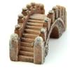 2 Pc Mini Bridge Miniature Landscape Fairy Garden Terrarium Decor Tool Garden Crafts