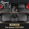 Для Jetour X90 PRO 2024-2025 Автомобильные коврики Автомобильное ковровое покрытие Детали интерьера Аксессуары Защитная накладка Запчасти