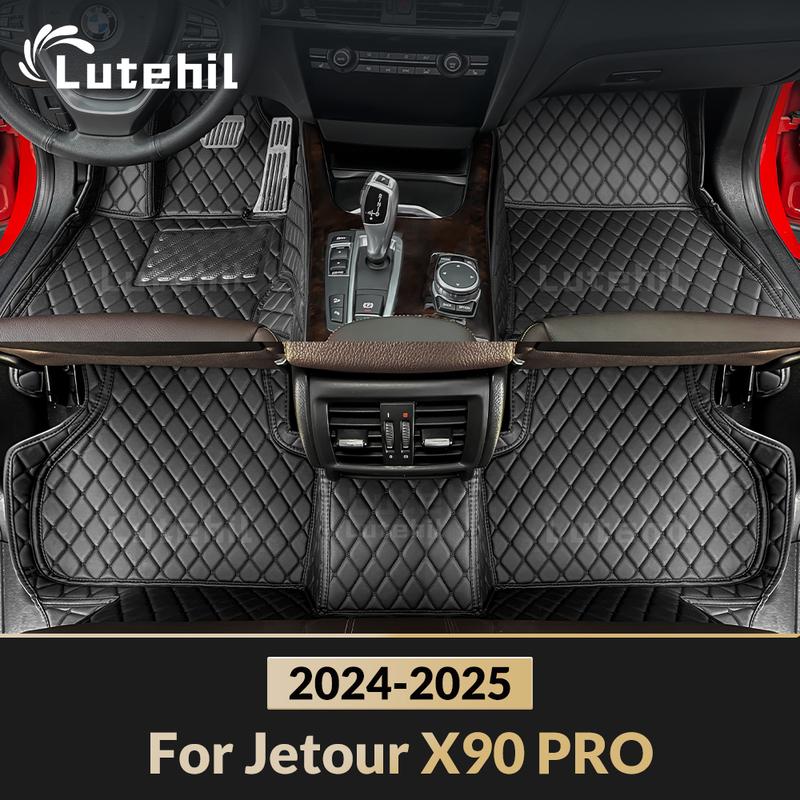 Для Jetour X90 PRO 2024-2025 Автомобильные коврики Автомобильное ковровое покрытие Детали интерьера Аксессуары Защитная накладка Запчасти
