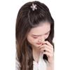 Rhinestone Puff Hair Head Cushion Flower Invisible Volume Hair Clip Fluffy Sponge Clip  Girl