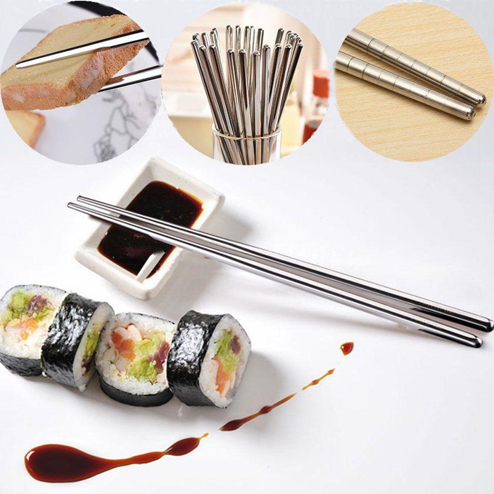 Practical Hollow Chinese Non-slip Stainless Steel Chop Stick Chopstick