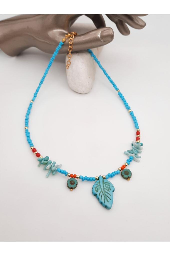 Подарок на день рождения, этническое подлинное хиппи, богемное модное ювелирное ожерелье ручной работы