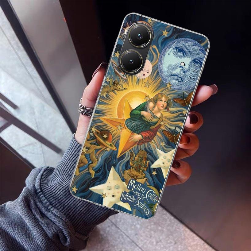Rock The Smashing Pumpkins Phone Case For Xiaomi Poco X7 X6 X5 Pro F7 Ultra Redmi 15C 15 13 13C 12 12C 10 10A 10C 9 9A 9C 9T She