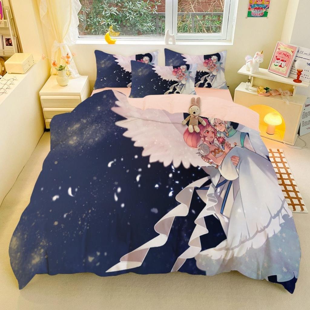 New Japanese Anime Sailor Moon Bedding Set Beautiful Girl Quilt Cover Cute Printing Duvet Home for Teens Best Gifts