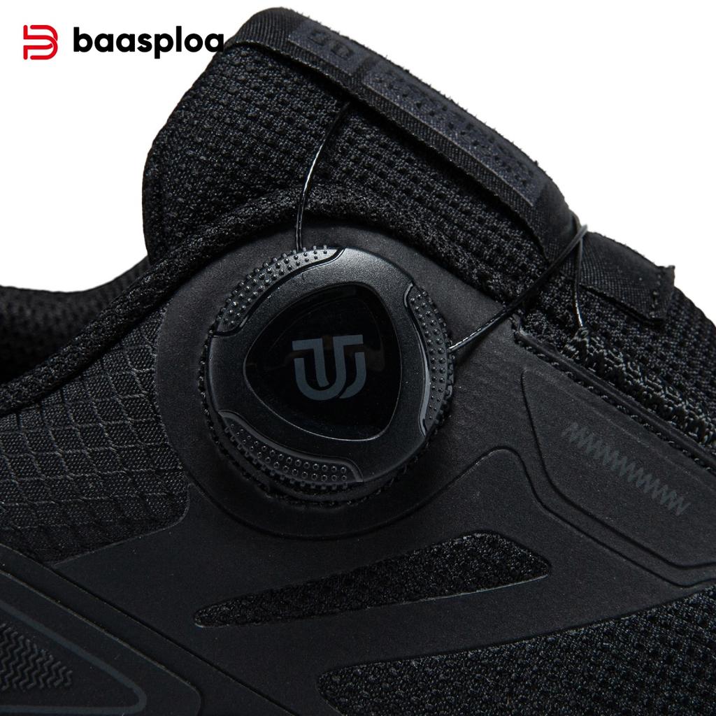 BAASPLOA Мужские походные ботинки для активного отдыха, походная обувь, мужская, с вращающейся пряжкой, легкая, нескользящая, мужской бренд для активного отдыха, мужская обувь, зимняя, обновленная, утолщенная