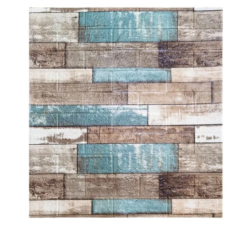 5/10 шт. 70*77 см 3D Обои под кирпич для гостиной, спальни, ТВ-стены, водонепроницаемые самоклеящиеся обои, пенопластовые наклейки на стену для DIY