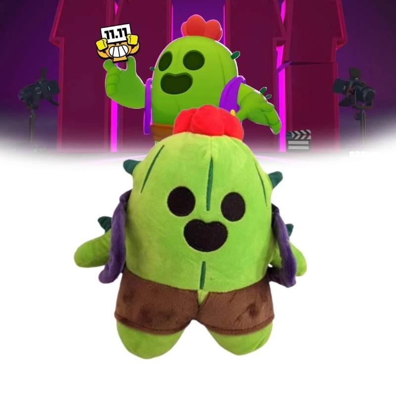 Милая мультяшная плюшевая игрушка Дикий Спайк Кукла Леон Герой Кактус Трансграничная плюшевая игрушка