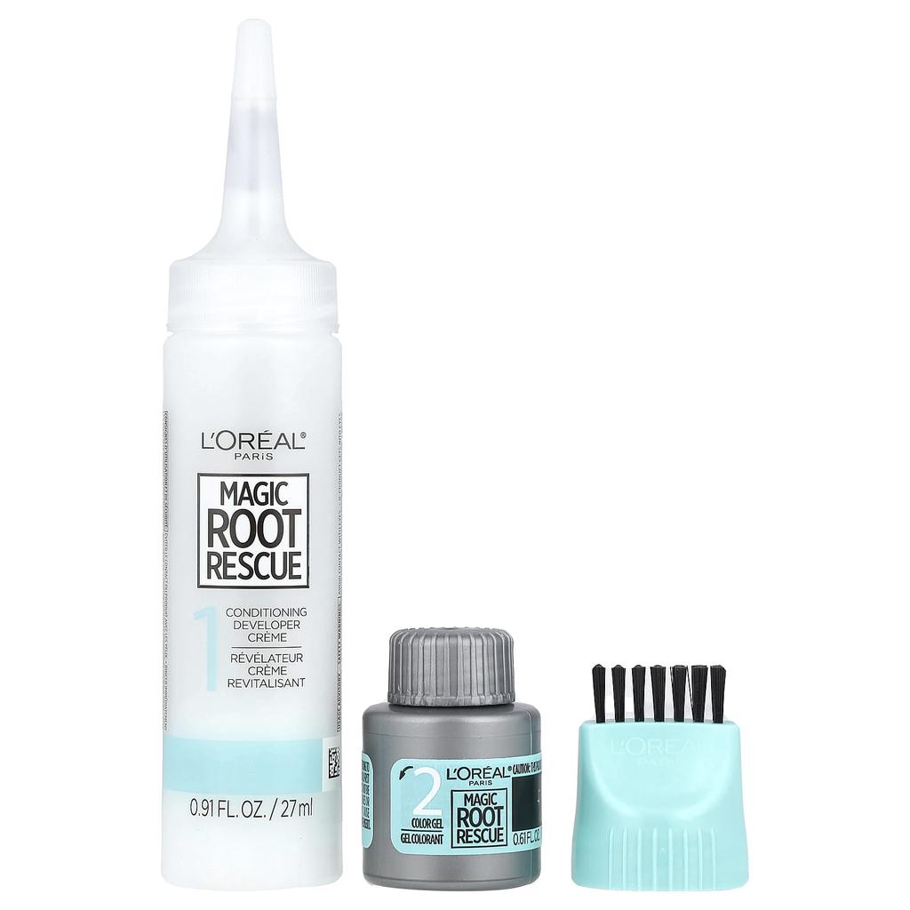 L'Oréal, Magic Root Rescue, 10-минутный набор для окрашивания корней, 4 темно-коричневых оттенка, 1 использование