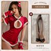 Sex underwear sexy cheongsam christmas uniform seduction qqn passion clothes hanfu suit women