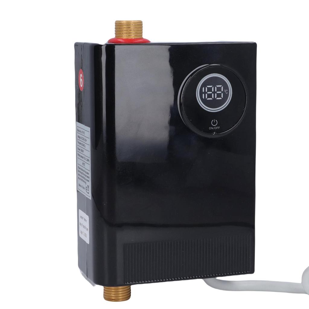 Малый водонагреватель   Рейтинг IPX4 Компактный водонагреватель для кухни Ванной Комнаты Квартиры Автодома
