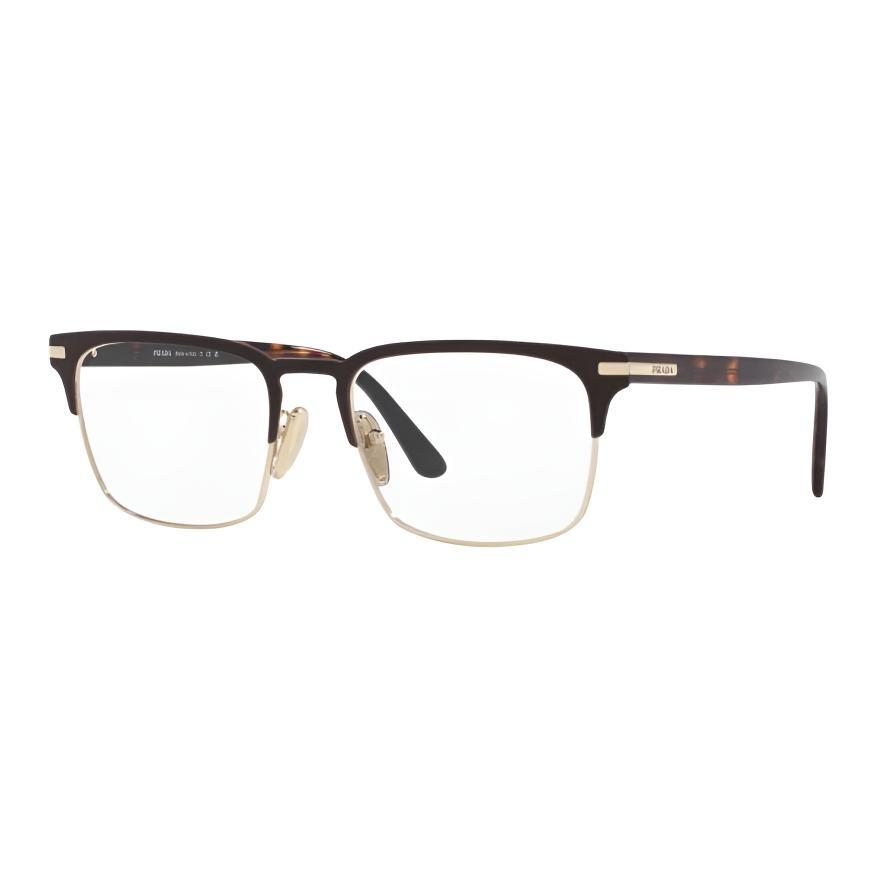 PRADA Eyewear Rectangular Frame Glasses Men's PR58ZV01U1O1