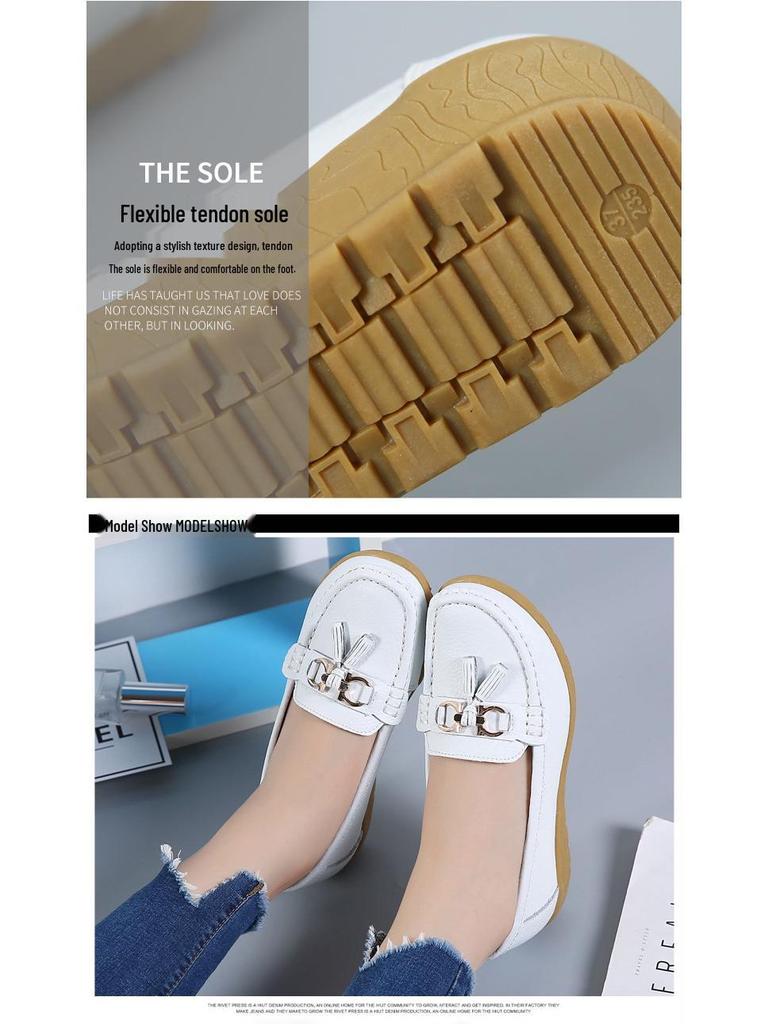 Женские лоферы большого размера: Удобная весенне-осенняя обувь для мам и беременных, размеры 35-44.