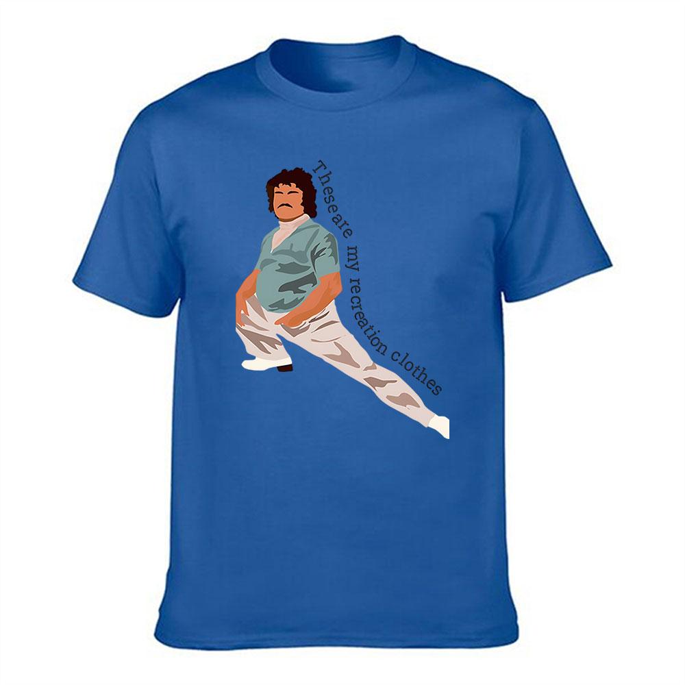 Unisexs Cotton Tshirt These Are My Recreation Clothes Funny Retro Graphic Casual Tee