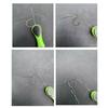 Fly Fishing Knot Tying Tool Bobbin Threader Fishing Hook Threader Needle Threader Wire Pulling Hook Lure Making Tool