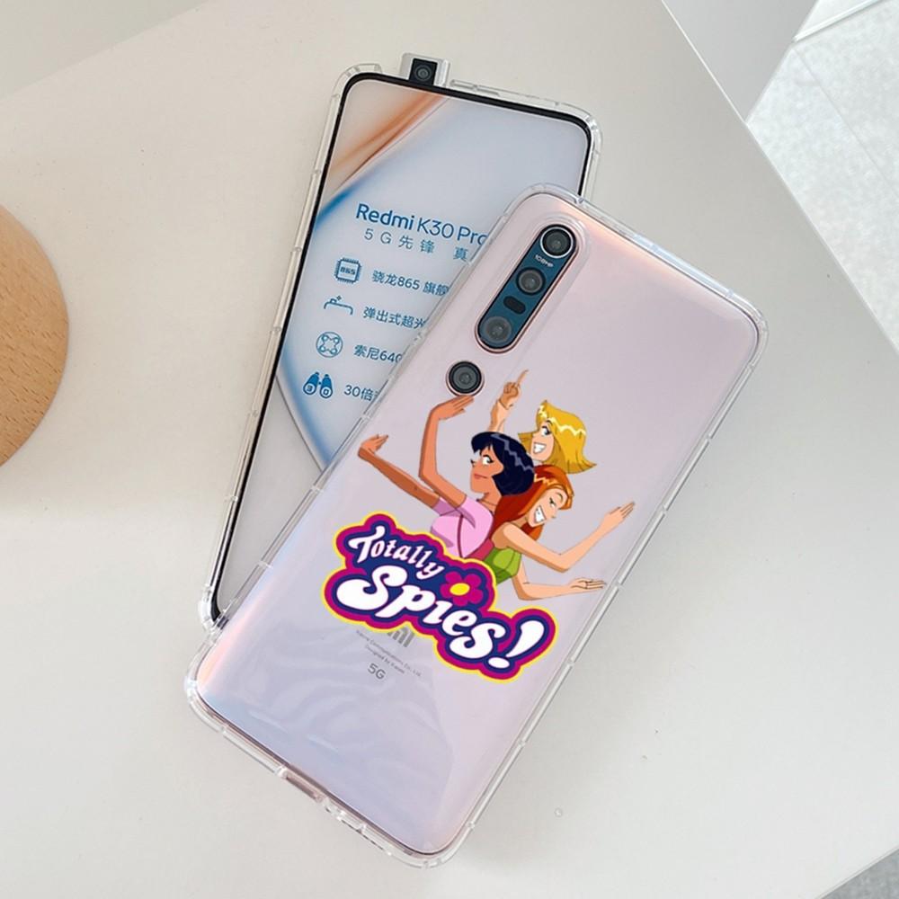 Totally Spies Phone Case For Samsung S 20 21 22 23 for Redmi Note7 8 9 10 for Huawei P20 30 40 Clear Case