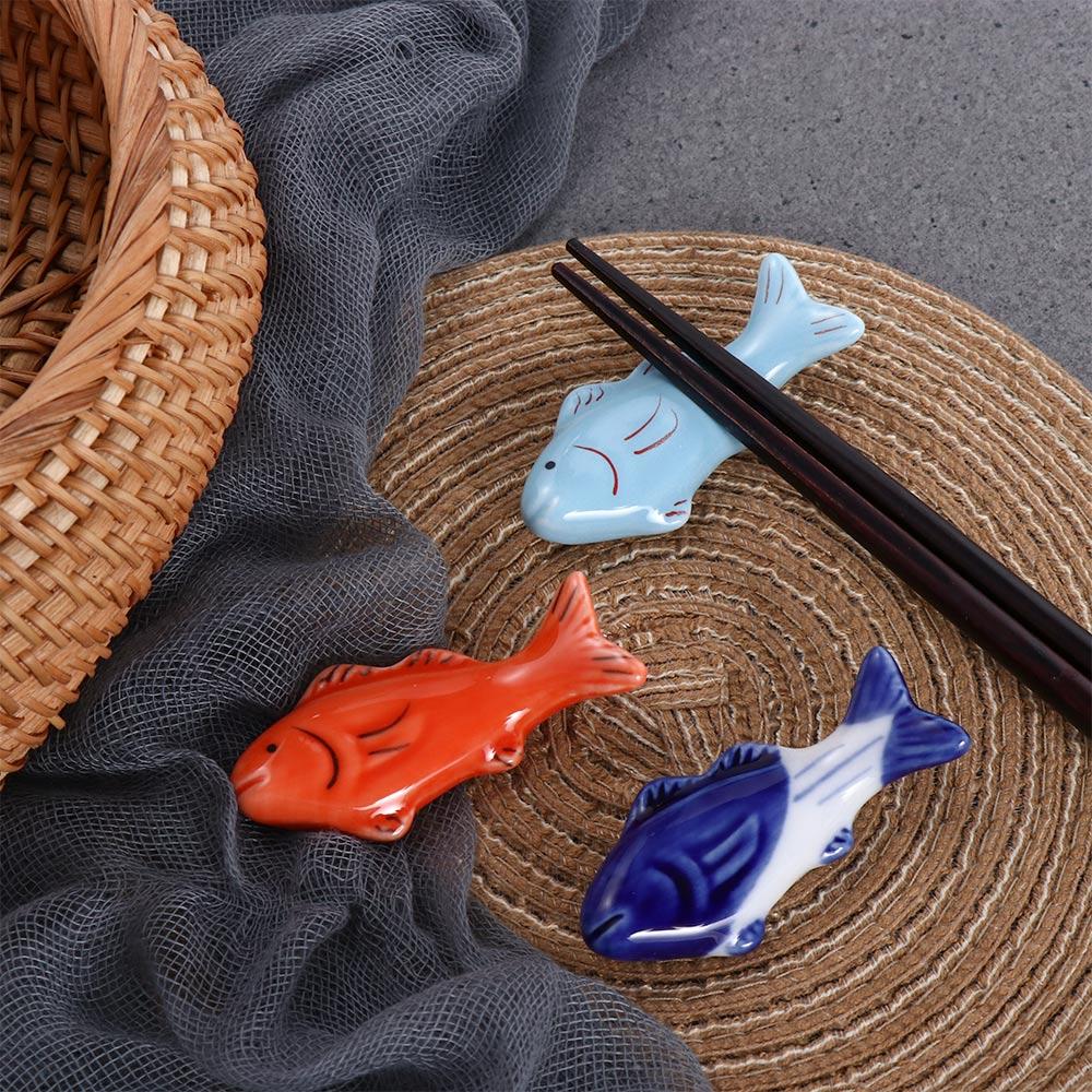 Подставка для столовой посуды в китайском стиле, ложка, вилка, керамическая подставка для палочек для еды, держатель для палочек для еды, подставка для столовой посуды