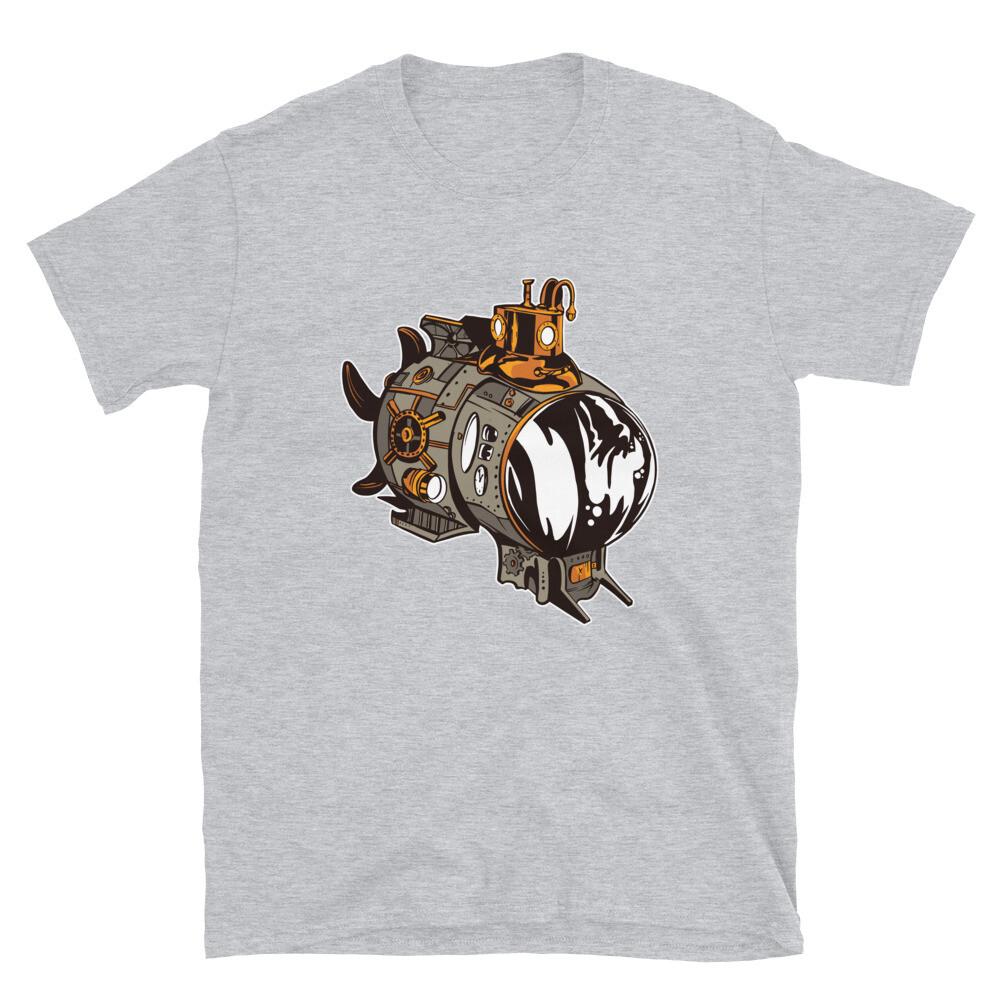 Submarine Cool Steampunk T-Shirt