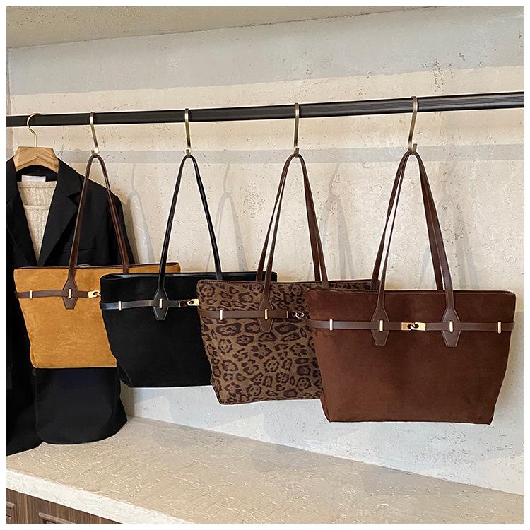 Шикарная Минималистичная Ретро Сумка-Тоут: Высококачественная осенне-зимняя наплечная сумка для повседневной работы и поездок