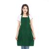 LISUEYNE H-Shaped Apron with Neck Strap, Simple and Stylish, Cafe Apron for Men and Women, Solid Color, No Iron, with Pockets, Stain Resistant, Wrinkl