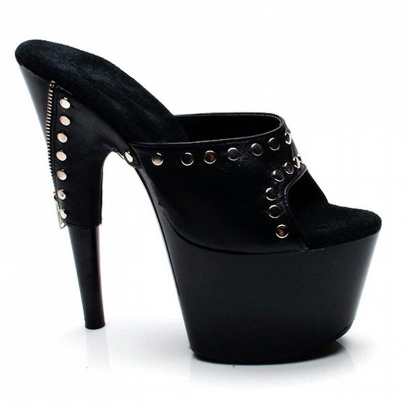 Сандалии модные тапочки женская верхняя одежда весна и лето 2025 новые рыбий рот толстая подошва шпилька высокие каблуки высокие чувства шпилька