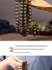 Authentic Agarwood & Sandalwood Buddhist Beads Bracelet for Men & Women - True Natural Old Material Collection